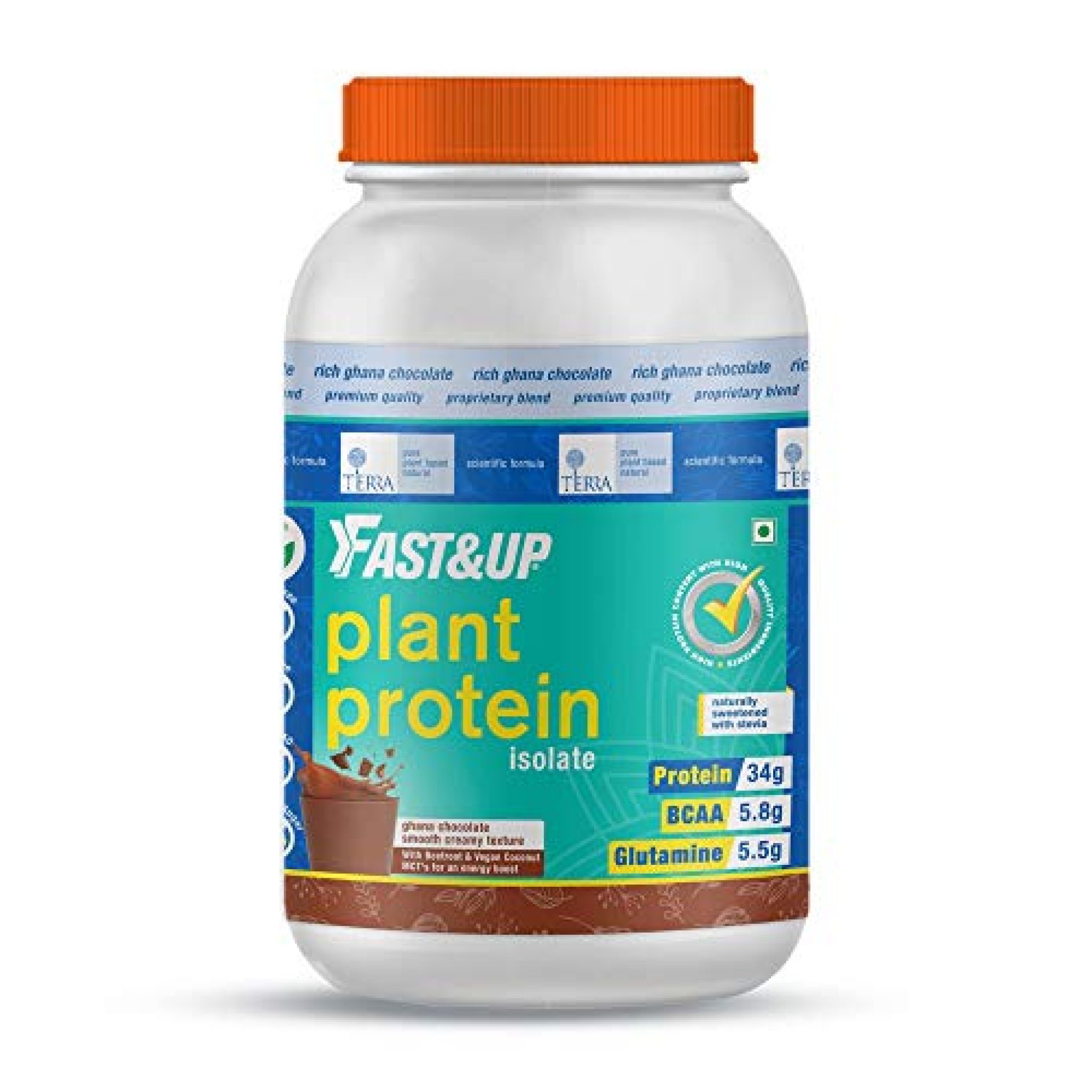 FAST&UP Plant Protein Review and Price July 2022 - Indian Bodybuilding