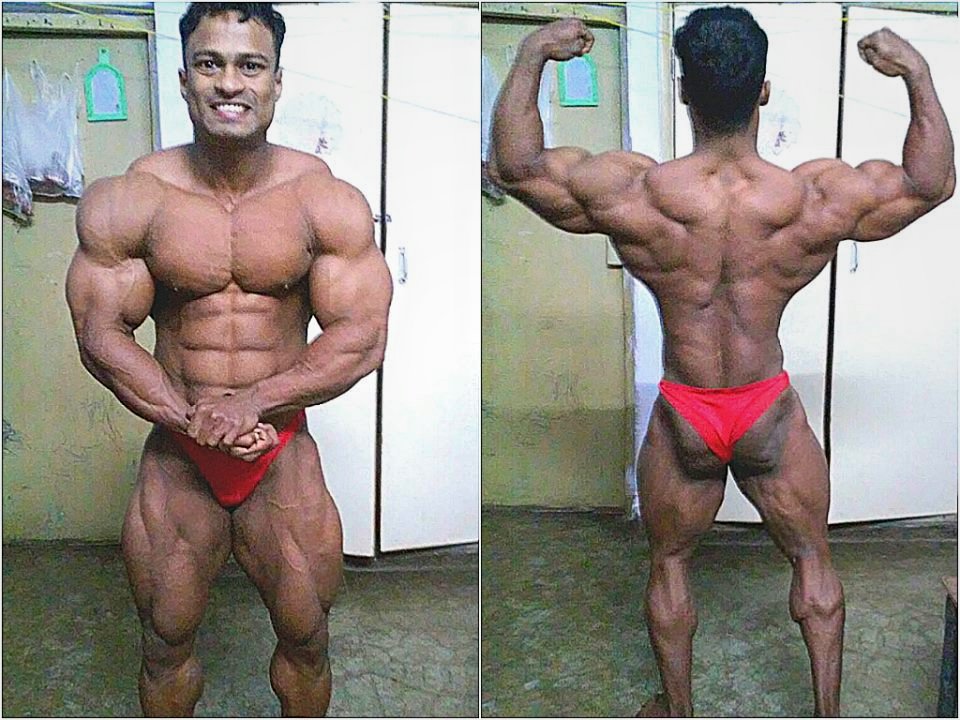bodybuilding back poses