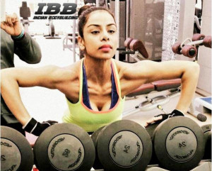 Shweta Rathore in Gym