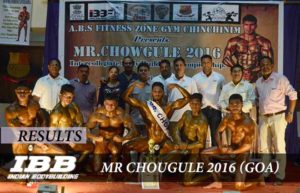 Mr Chougule 2016 in GOA