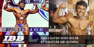 Iqbal Sayed Wins Silver at Anatuer Olympia