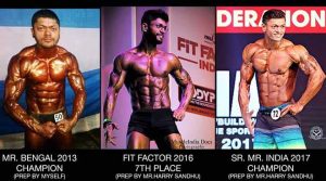 Sumit Banerjee Transformation over the years